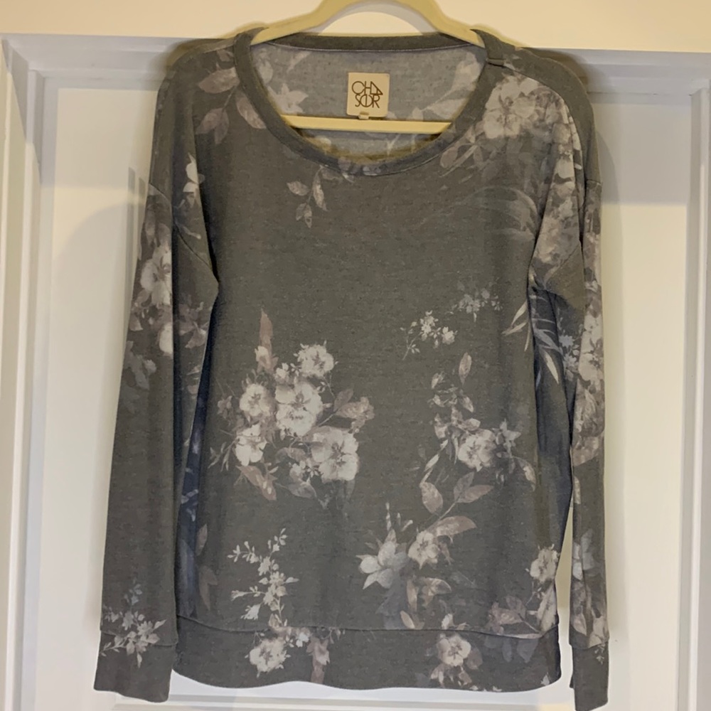 Cha sor knit shirt long sleeve